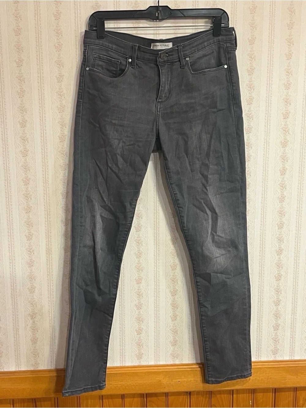Slim Grey Denim Jeans